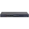 PoE-Switch, 18 Ports, 16 Ports PoE, 2 Ports SFP, 250 m, cloud managed, Desktop, Rack