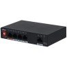 PoE-Switch, 5 Ports, 4 Ports PoE, 250 m, unmanaged