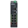 PoE-Switch, 10 Ports, 8 Ports PoE, 1 Port SFP, unmanaged, DIN-Schiene, Rack
