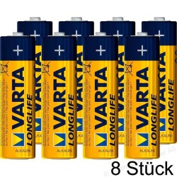 VARTA LONGLIFE AA PAK 8 v foliji
