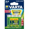 VARTA RECHARGE ACCU Power AA 2400mAh PAK 4 kosi