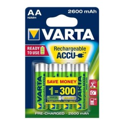 VARTA RECHARGE ACCU Power AA 2600 mAh PAK 4 kosi