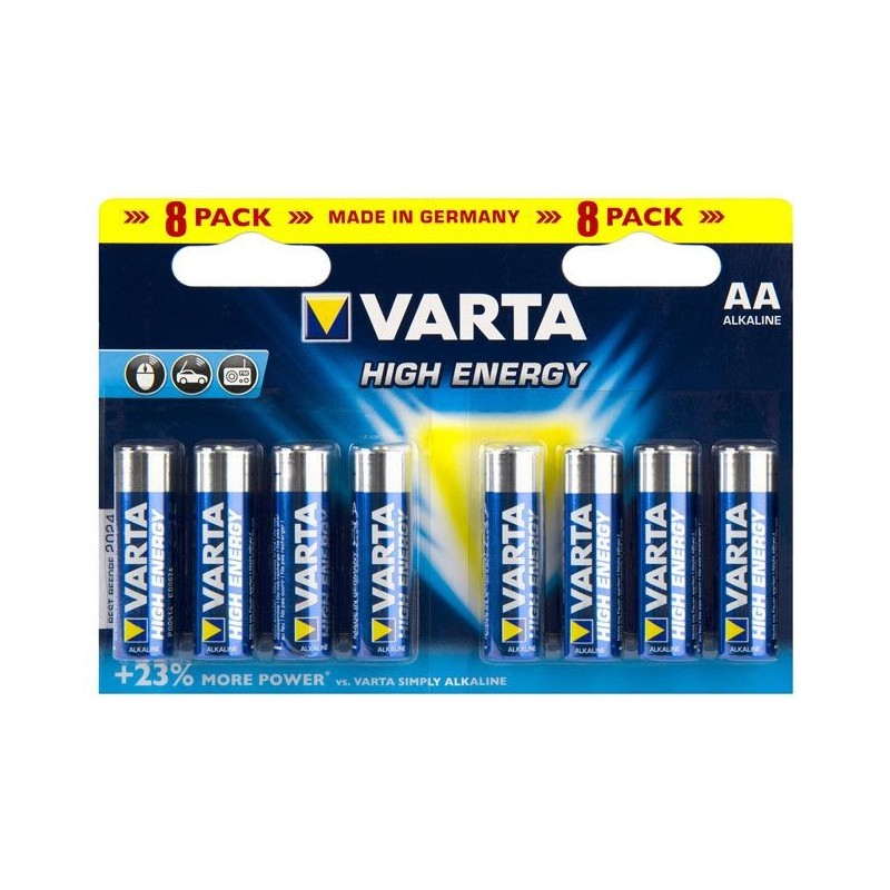 VARTA LONGLIFE Power AA PAK 8 kosov
