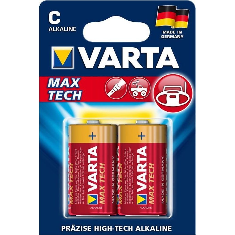 VARTA LONGLIFE Max Power C PAK 2 kosa (DE)
