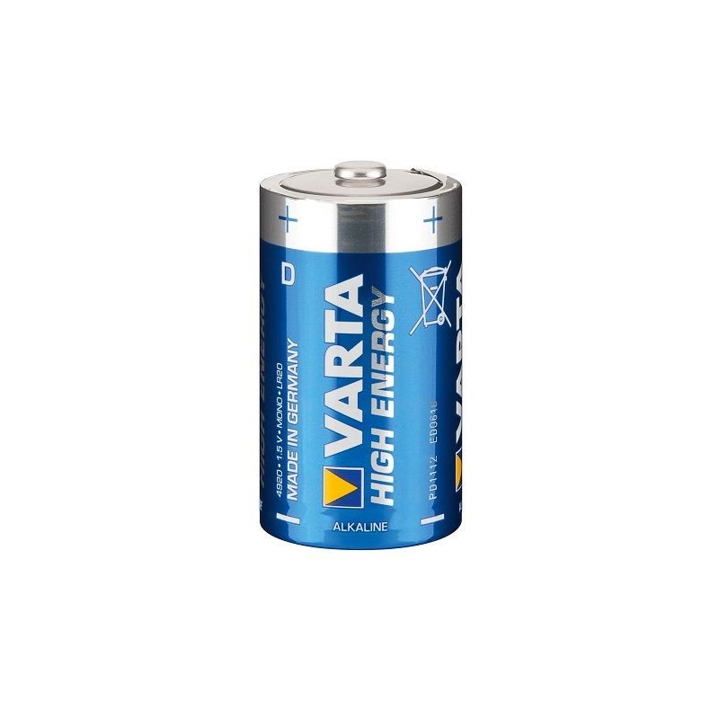 VARTA LONGLIFE Power D 1 kos v PAK 20 kosov