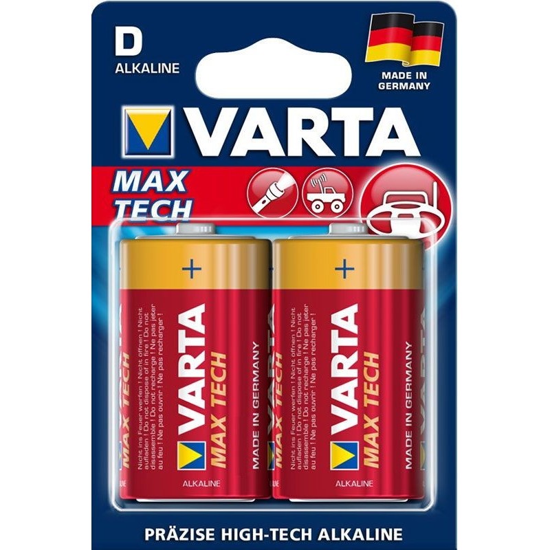 VARTA LONGLIFE Max Power D PAK 2 kosa (DE)