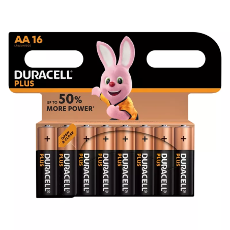 Duracell Plus AA (MN1500/LR6) 16er Blister NEW
