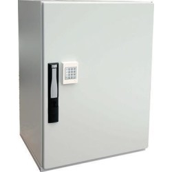 Zentralenumschrank H 800, m. int. BC650. - Flächenüberwachung, GEH 600x800x400mm