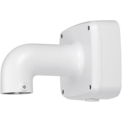 Wandhalterung, gebogen, IP66, Metall, weiß