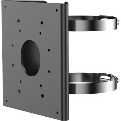 Masthalterung, Metall, schwarz