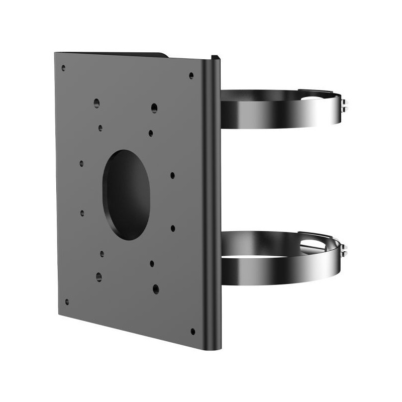 Masthalterung, Metall, schwarz