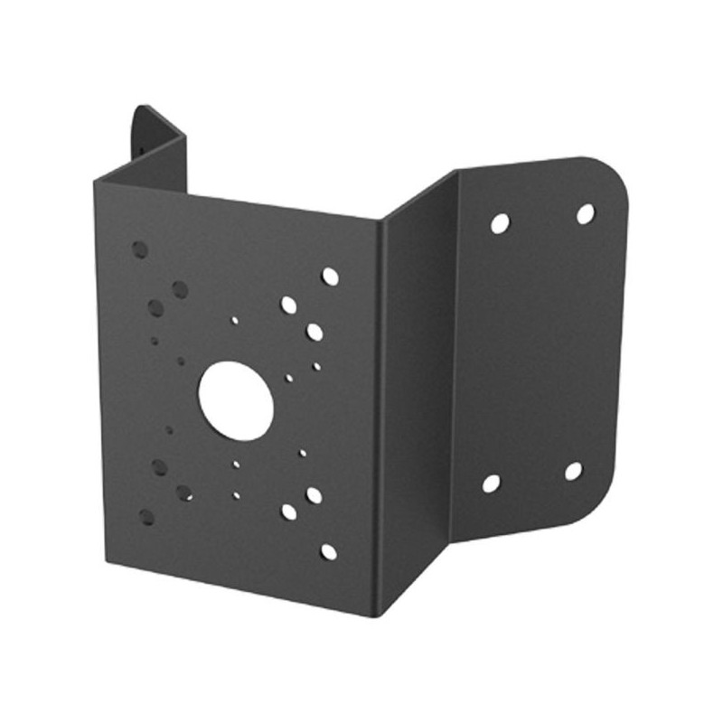 Eckhalterung, Stahl, schwarz