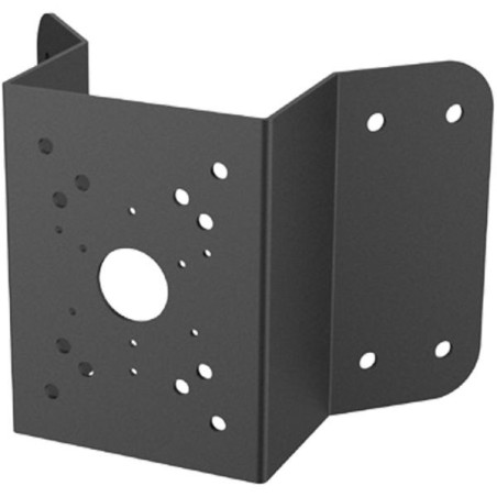 Eckhalterung, Stahl, schwarz