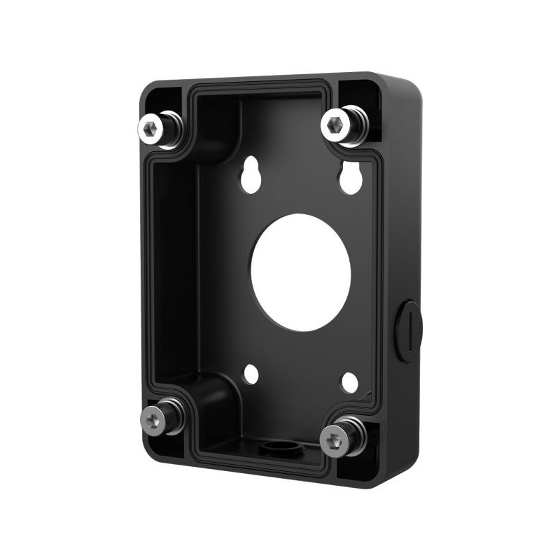 Montagebox, Metall, schwarz