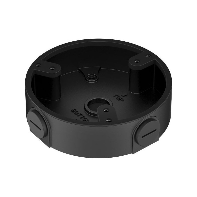 Montagebox, Metall, schwarz