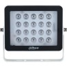 IR-LED-reflektor, 15 - 50 m, IP66, IK10, beli