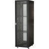 19" Netzwerkschrankgehäuse, 42U, schwarz