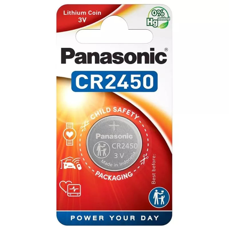 Panasonic Lithium Power CR2450 1er Blister