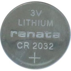 Lithium Batterie RENATA CR 2032 - Spannung 3 V