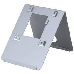 Namizni nosilec za 10" monitorje, kovinski, srebrn