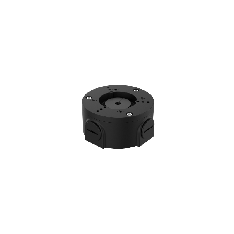 Montagebox, ALU, schwarz, IP66