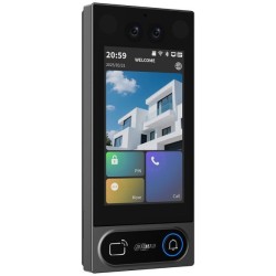 IP & WLAN-Video-Türsprechstelle mit Kartenleser, 2 MP, IR, IP65, schwarz