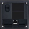 2-Draht-IP-Video-Türsprechstelle, 2 MP, IP65, IK07, schwarz, ohne Logo