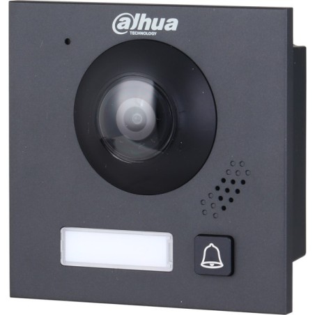 2-Draht-IP-Video-Türsprechstelle, 2 MP, IP65, IK07, schwarz