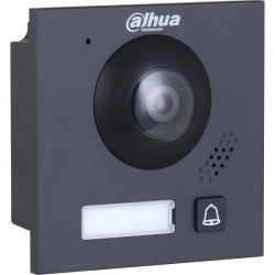 2-Draht-IP-Video-Türsprechstelle, 2 MP, IP65, IK07, schwarz