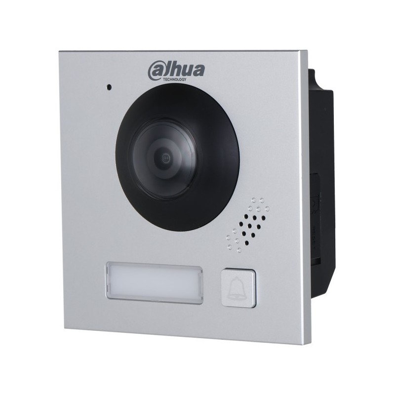 2-Draht-IP-Video-Türsprechstelle, 2 MP, IP65, IK07, silber