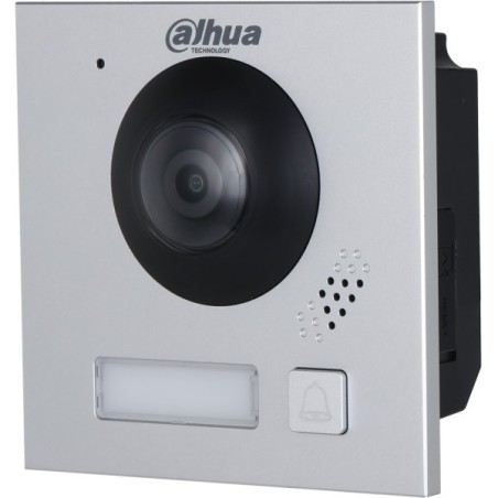 2-Draht-IP-Video-Türsprechstelle, 2 MP, IP65, IK07, silber