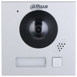 2-Draht-IP-Video-Türsprechstelle, 2 MP, IP65, IK07, silber