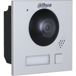 2-Draht-IP-Video-Türsprechstelle, 2 MP, IP65, IK07, silber