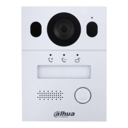 2-Draht-Hybrid-Villa-Türstation, 2MP, IP65, IK07, silber