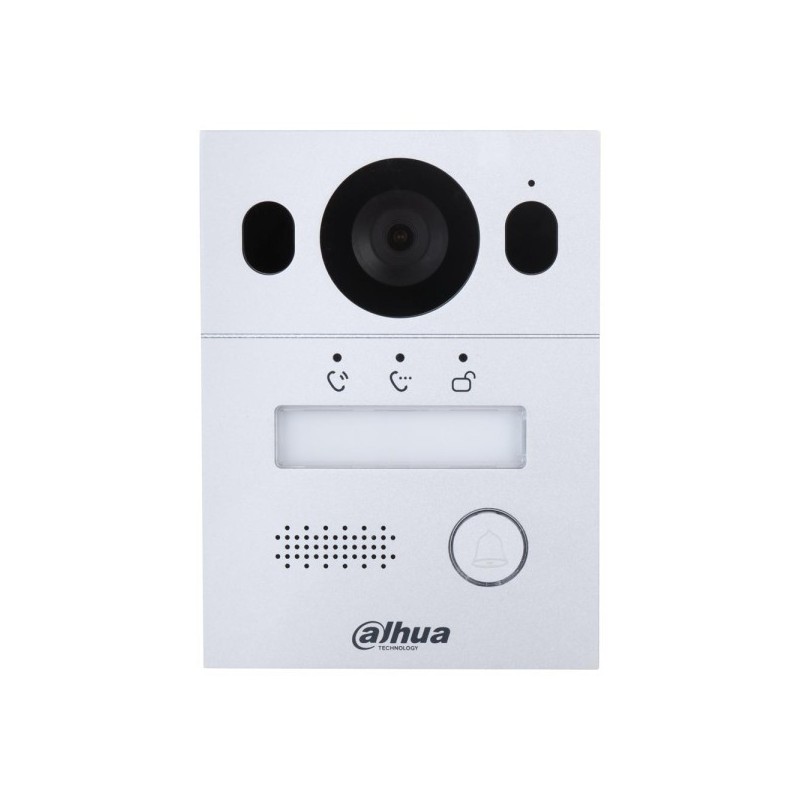 2-Draht-Hybrid-Villa-Türstation, 2MP, IP65, IK07, silber