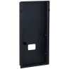 Montagebox, Metall, schwarz, Unterputz