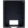 Unterputz-Montagebox, für 1 Modul, Metall, schwarz