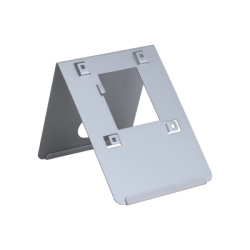Desktop-Halterung, für 7" Monitore, Metall, silber