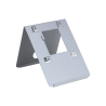 Desktop-Halterung, für 7" Monitore, Metall, silber