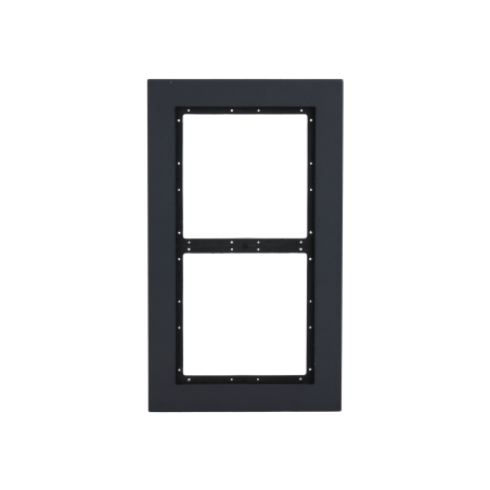 Rahmen, für 2 Module, schwarz
