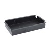 Unterputz-Montagebox, für 3 Module, Metall, anthrazit
