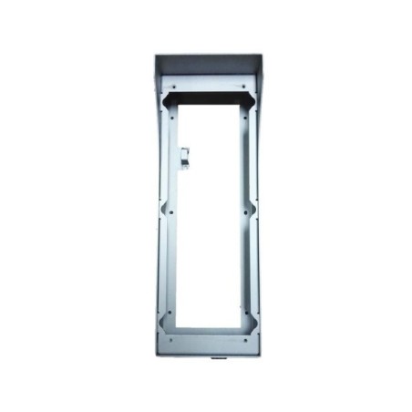 Aufputz-Montagebox, Metall, silber