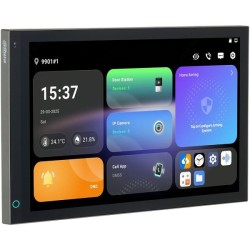 10,1" 4-Draht-WLAN-Monitor, Touch-Screen, grau, ohne Logo, Unterputz