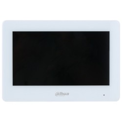 7" IP-WLAN-Monitor, TFT Touch-Screen, weiß