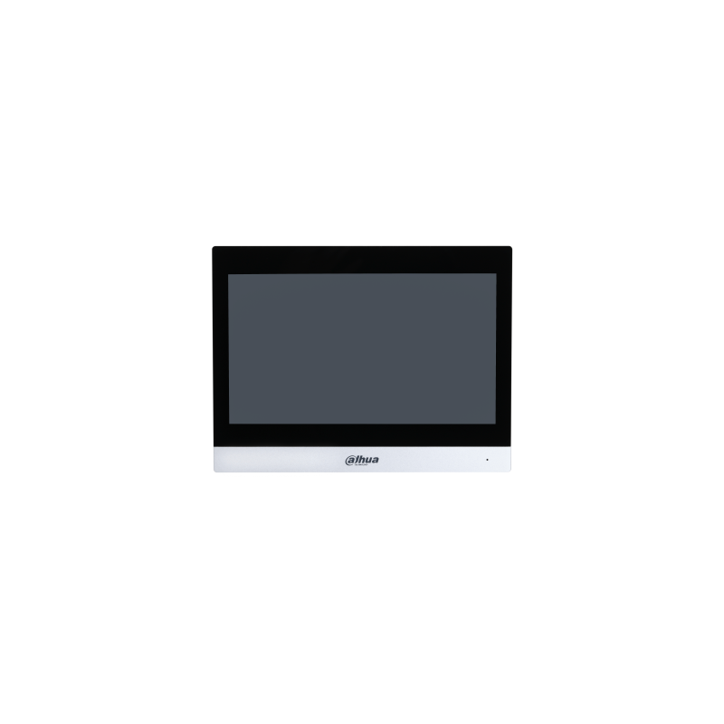 Touch-Screen-Monitor 10", IP&Wlan, 2-way-audio, silber
