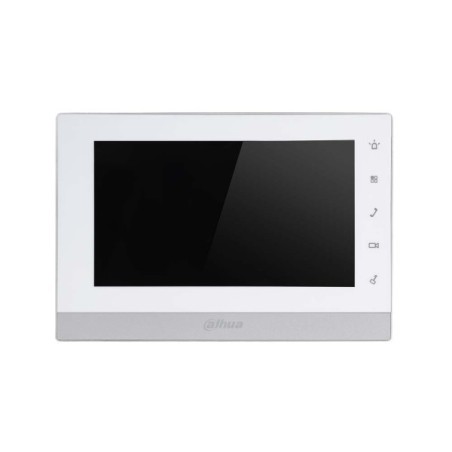 Touch-Screen-Monitor 7", 4-Draht, IP-Schnittstelle, weiß