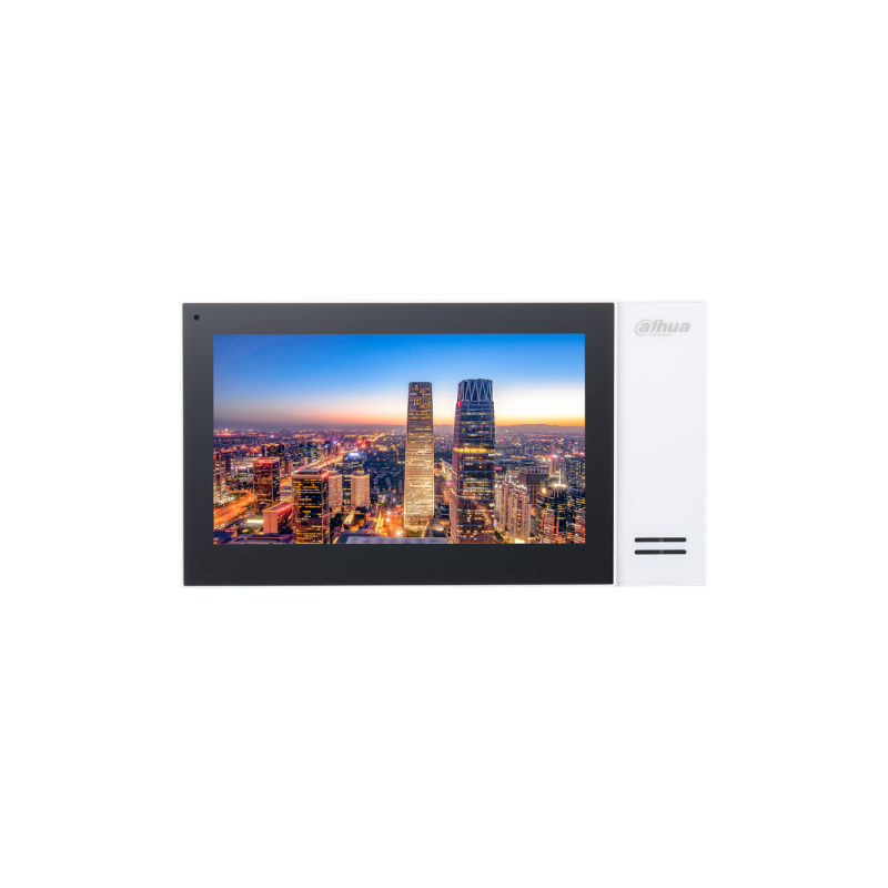 Touch-Screen-Monitor 7", IP-Schnittstelle, weiß