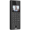 Standalone IP-WLAN-Zutrittsmodul, mit Fingerabdruck-Scanner, Gesichtserkennung, Leser und Tastatur, 2,4" LCD, 2 MP, IR, schwarz