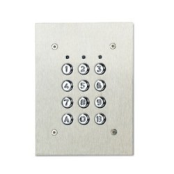 Standalone-Codeschalter, UP, Metalltasten, rostfrei