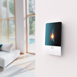 5" Funk-Touch-Bedienteil NATUS, RFID, weiß